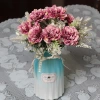 Simulated bouquets of flowers, carnations, lilacs, silk flowers, artificial flowers, wedding plants, water plants, home decoration, desktop ornaments undefined